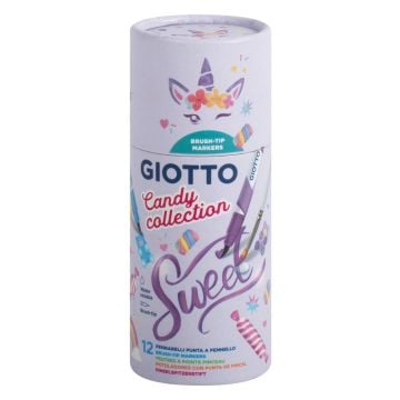 Pisaki Turbo Soft Brush Candy Collection 12 kol