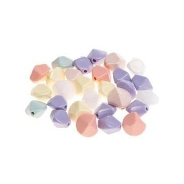 Koraliki akrylowe do nawlekania 20g