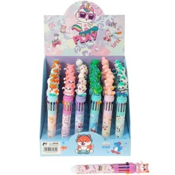 Długopis wielokolorowy MIX (36szt)