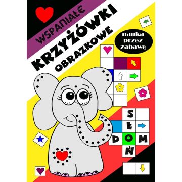 Wspaniałe krzyżówki obrazkowe dla dzieci