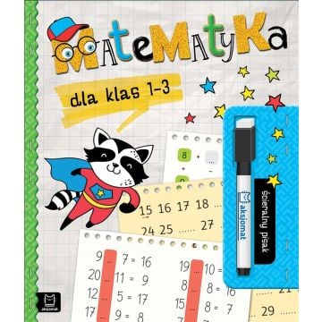 Matematyka dla klas 1-3 ścieralny pisak
