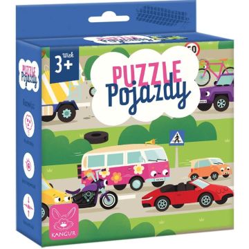Puzzle Pojazdy 3+