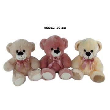 Miś kokarda 29cm MIX