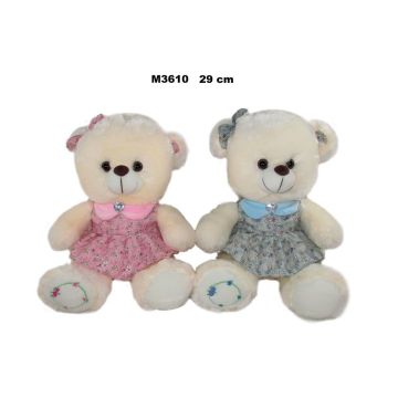 Miś w sukience 29cm MIX