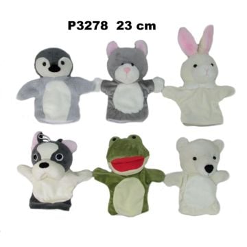 Pacynka zwierzaczek 23cm MIX
