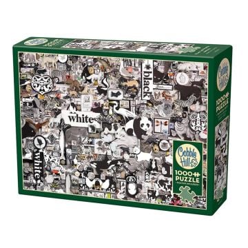 Puzzle 1000 Czarno-białe zwierzęta G3