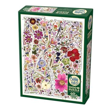 Puzzle 1000 Prasowane kwiaty: Wiosna G3