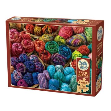 Puzzle 275 XL Kłębki włóczki G3