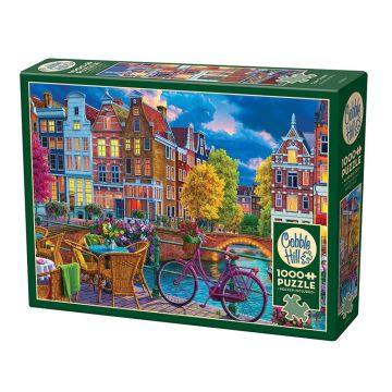 Puzzle 1000 Przytulna ulica G3