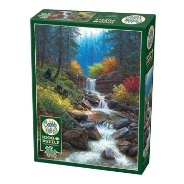 Puzzle 1000 Górski wodospad G3