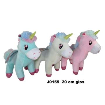 Jednorożec z głosem 20cm MIX