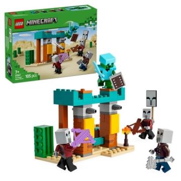 LEGO(R) MINECRAFT 21267 Pustynny patrol złosadników
