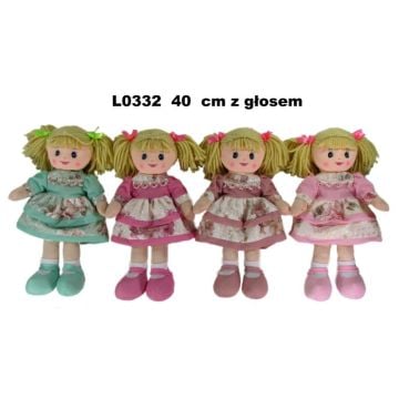 Lalka z głosem 40cm MIX