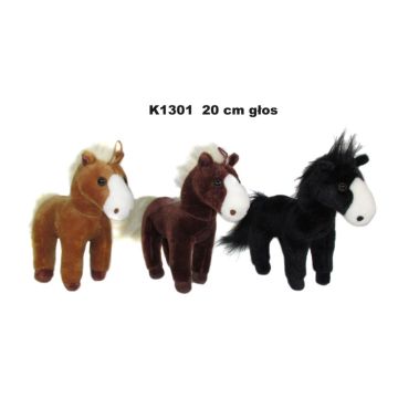 Koń z głosem 20cm MIX