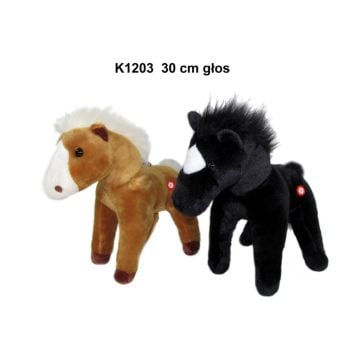 Koń z głosem 20cm MIX