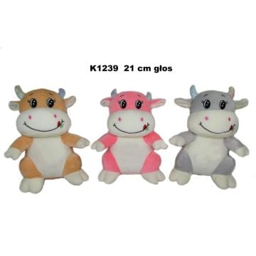 Krowa z głosem 20cm MIX