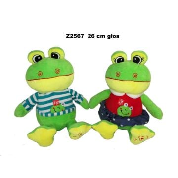 Żaba z głosem 26cm MIX