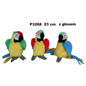 Papuga 25cm MIX