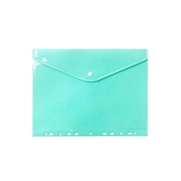 Teczka koperta A4 PP zawieszana pastel zielona