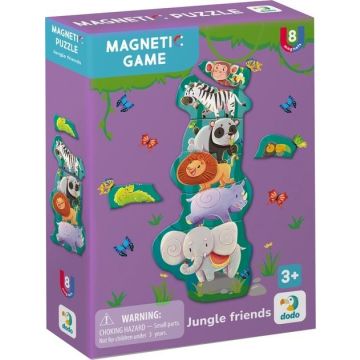 Gra magnetyczna Przyjaciele z dżungli