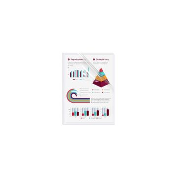 Ofertówka A4 L folia twarda 0,15 (25szt)