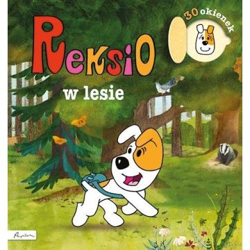 Reksio w lesie. Książka z okienkami