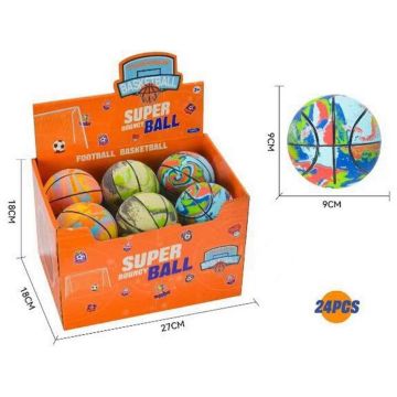 Piłeczka basketball 9cm mix