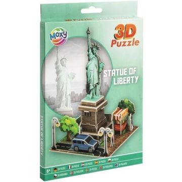 Puzzle piankowe 3D Statua Wolności