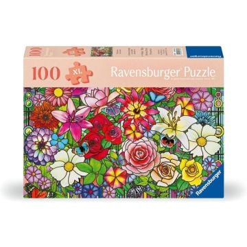 Puzzle XL 100 Kwiaty