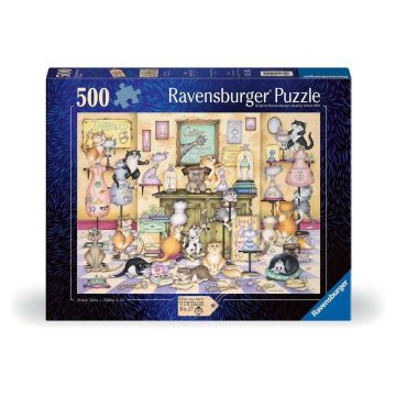 Puzzle 500 Szalone koty