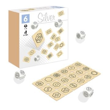 Kostki z piktogramami Silver ALEX