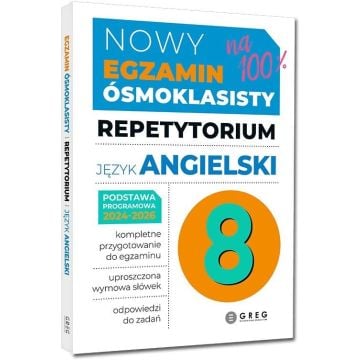 Nowy Egzamin ósmoklasisty - język angielski. Repetytorium - 2026