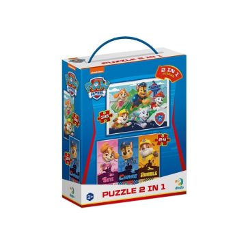 Puzzle 2w1 Paw Patrol Dobre szczenięta