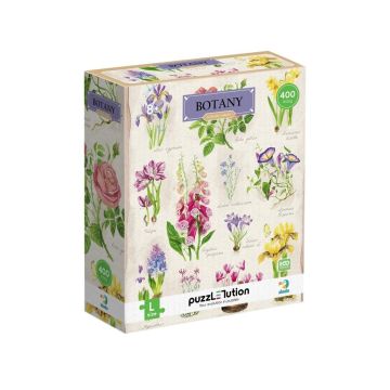 Puzzle Easy-L Botanika. Ogród kwiatowy
