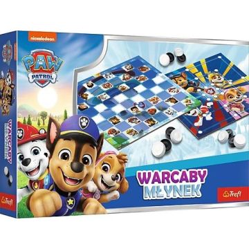 Warcaby i Młynek Paw Patrol TREFL