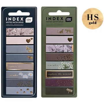 Zakładki indeksujące Satin Gold mix