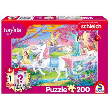 Puzzle 200 Magiczna kraina + figurka G3