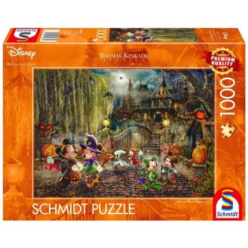 Puzzle PQ 1000 Myszka Miki&Minnie na Halloween G3