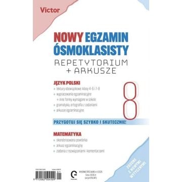 Nowy egzamin ósmoklasisty. Repetytorium + arkusze