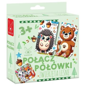 Połącz połówki Zwierzęta Leśne