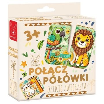 Połącz połówki Dzikie Zwierzęta