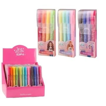 Marker magiczny BDGirls 4szt MIX
