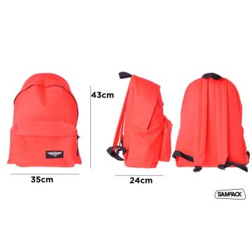 Plecak Sampack pomarańczowy