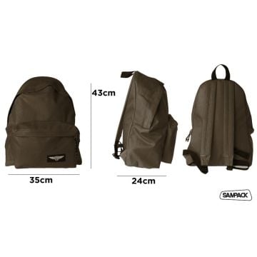 Plecak Sampack brązowy