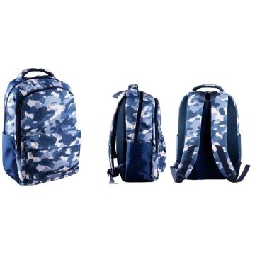Plecak Triple Militar niebieskie moro