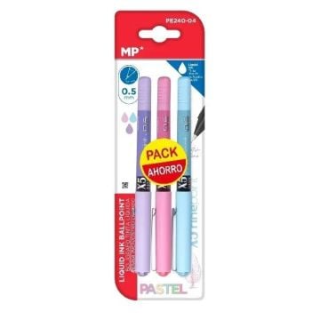 Cienkopis 0,5mm 3szt pastel