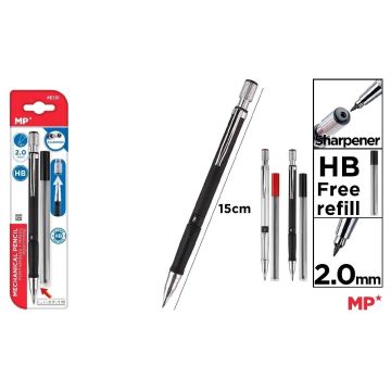 Ołówek automatyczny HB 2.0mm