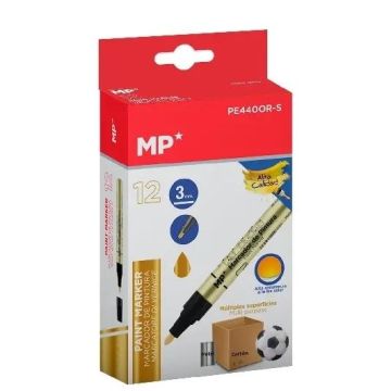 Marker olejowy 3.0mm złoty (12szt)