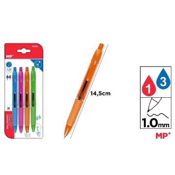 Długopis żelowy czarny 0.5mm (12szt)