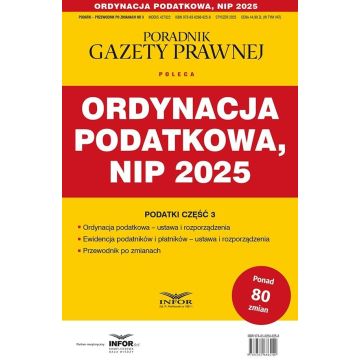 Ordynacja podatkowa, NIP 2025